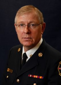 Photo of Surrey fire chief Len Garis