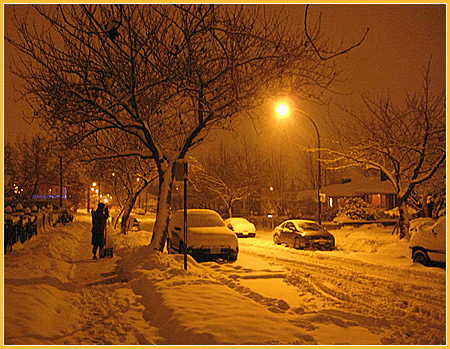 East 24th Avenue in Vancouver, BC on Dec. 21, 2008. Photo by MotionGroove